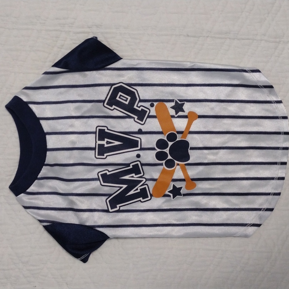 MVP Dog baseball t shirt jersey size Medium